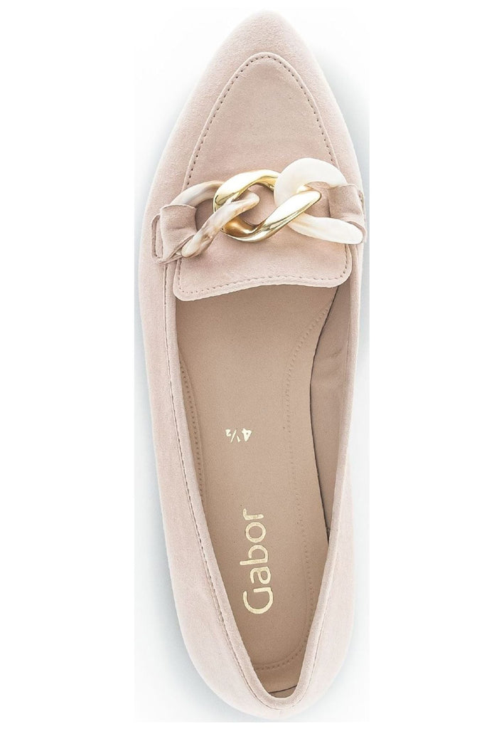 Gabor Slipper Veloursleder Rosa