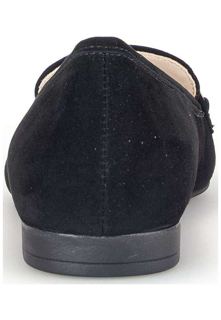 Gabor Slipper Veloursleder Schwarz