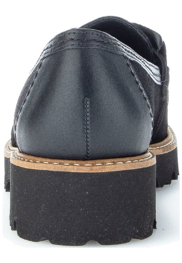 Gabor Slipper Veloursleder Schwarz