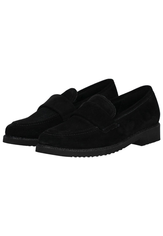 Gabor Slipper Veloursleder Schwarz