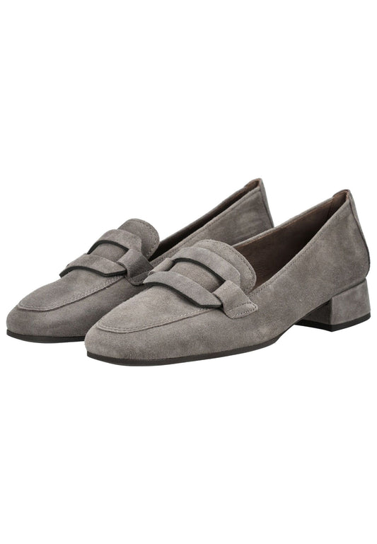 Gabor Slipper Veloursleder Taupe