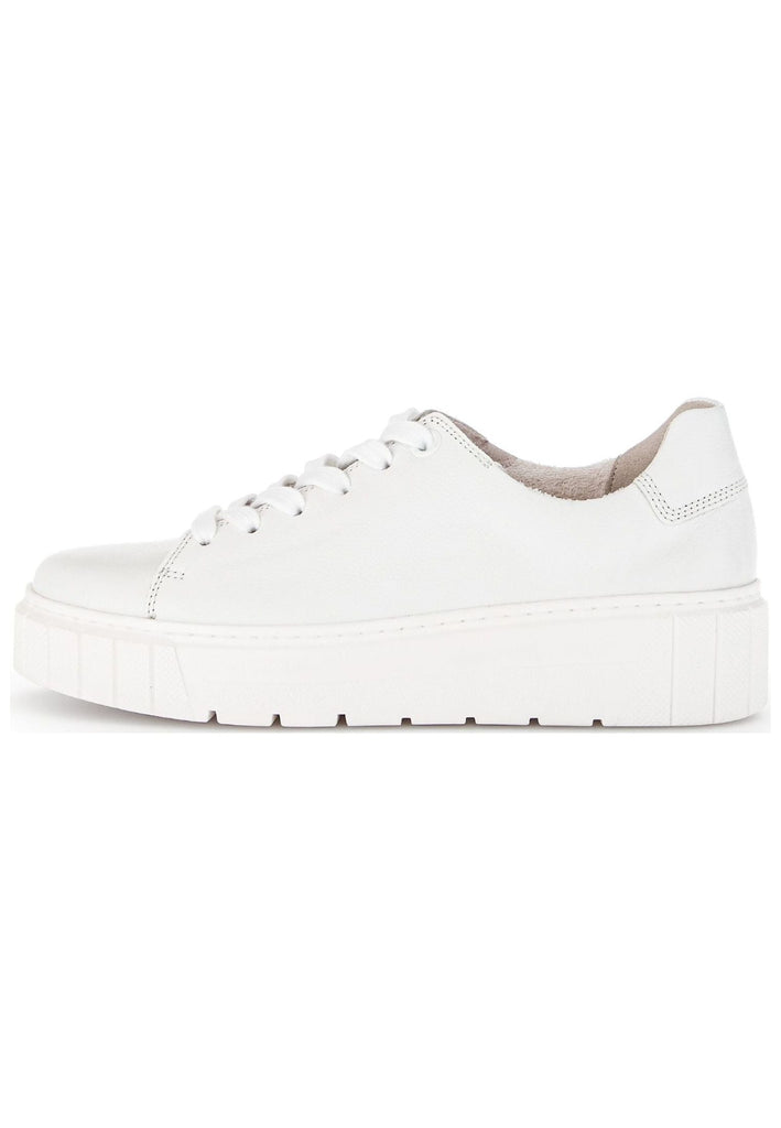 Sneaker Gabor Sneaker Glattleder Weiß