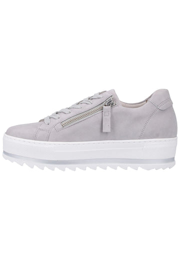 Sneaker Gabor Sneaker Leder Hellgrau