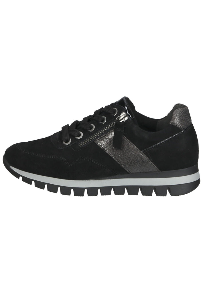 Sneaker Gabor Sneaker Leder Schwarz/Anthrazit