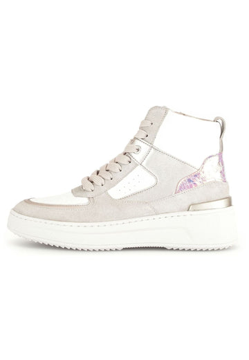 Sneaker Gabor Sneaker Leder/Textil Leinen