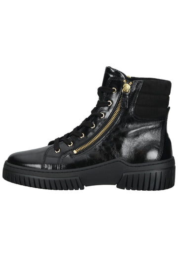 Sneaker Gabor Sneaker Leder/Textil Schwarz Lack