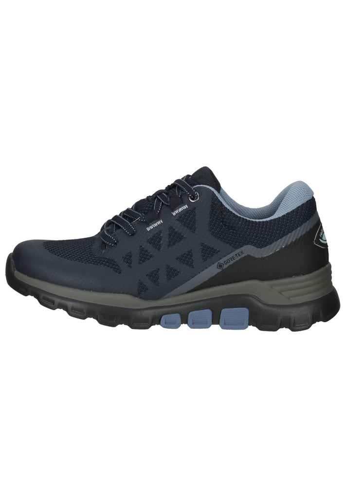 Sneaker Gabor Sneaker Lederimitat/Textil Blau/Schwarz