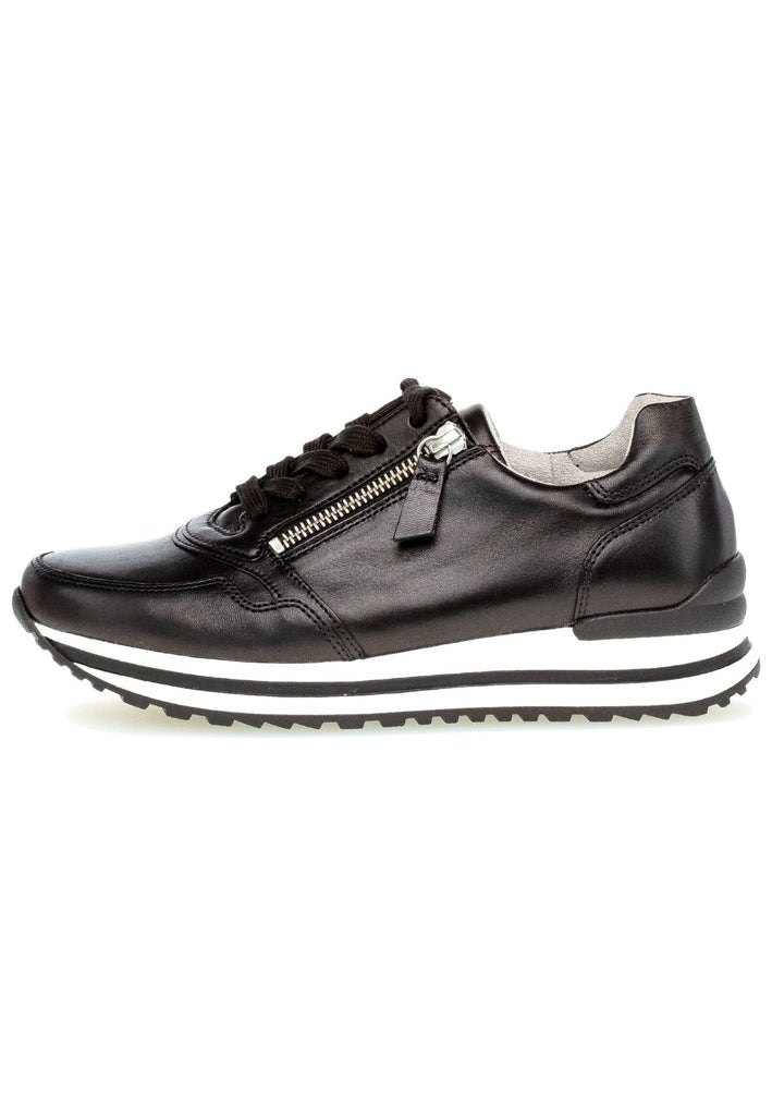 Sneaker Gabor Sneaker Nappaleder Schwarz
