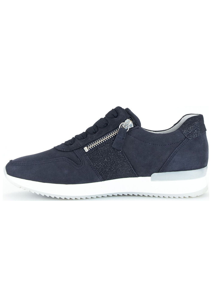 Sneaker Gabor Sneaker Nubukleder/Textil Dunkelblau