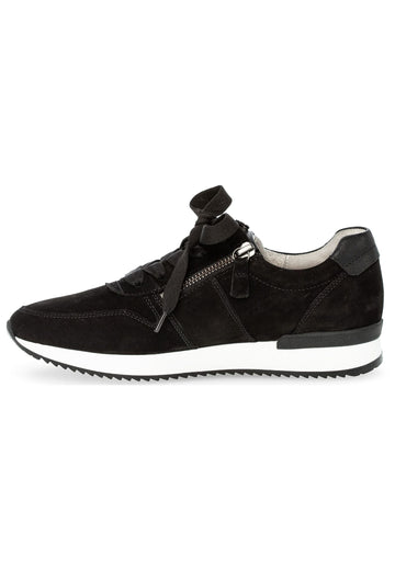 Sneaker Gabor Sneaker Nubukleder/Textil Schwarz
