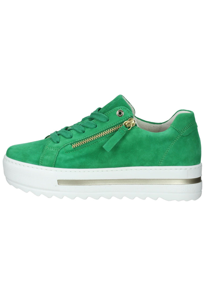 Sneaker Gabor Sneaker Veloursleder Grün