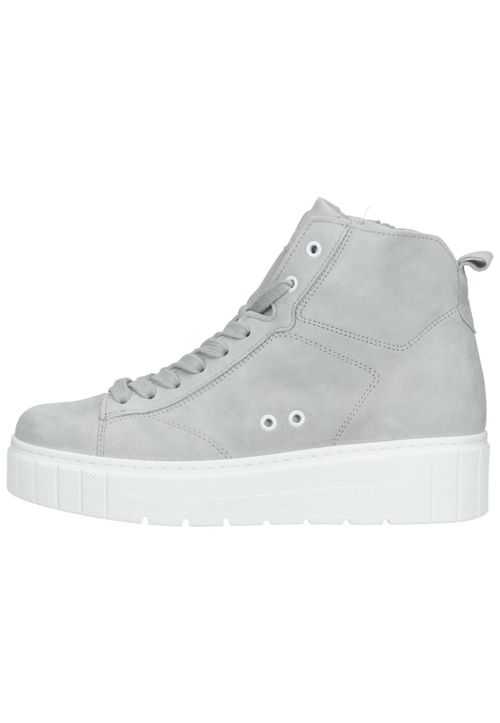 Sneaker Gabor Sneaker Veloursleder Hellgrau