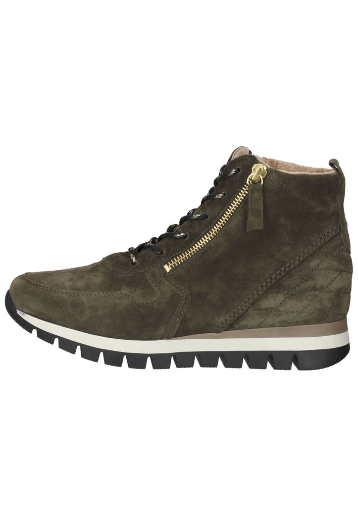 Sneaker Gabor Sneaker Veloursleder Oliv
