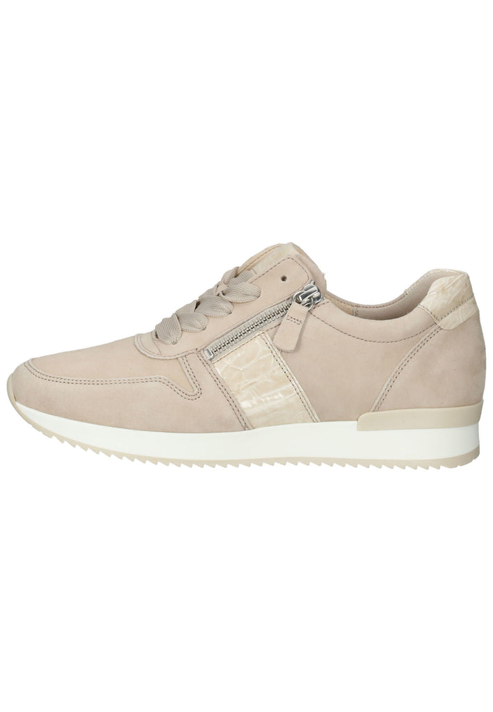 Sneaker Gabor Sneaker Veloursleder/Textil Beige