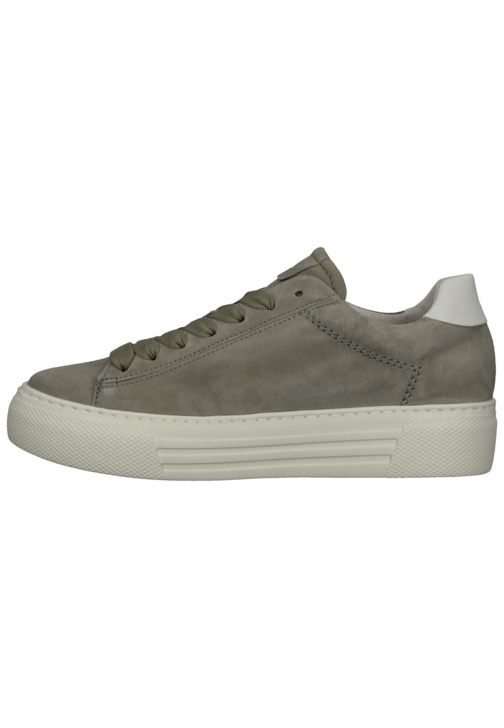 Sneaker Gabor Sneaker Veloursleder/Textil Khaki