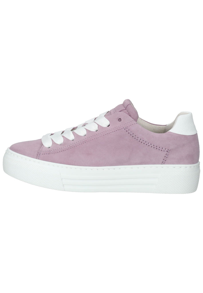 Sneaker Gabor Sneaker Veloursleder/Textil Lilac