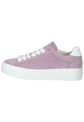 Sneaker Gabor Sneaker Veloursleder/Textil Lilac