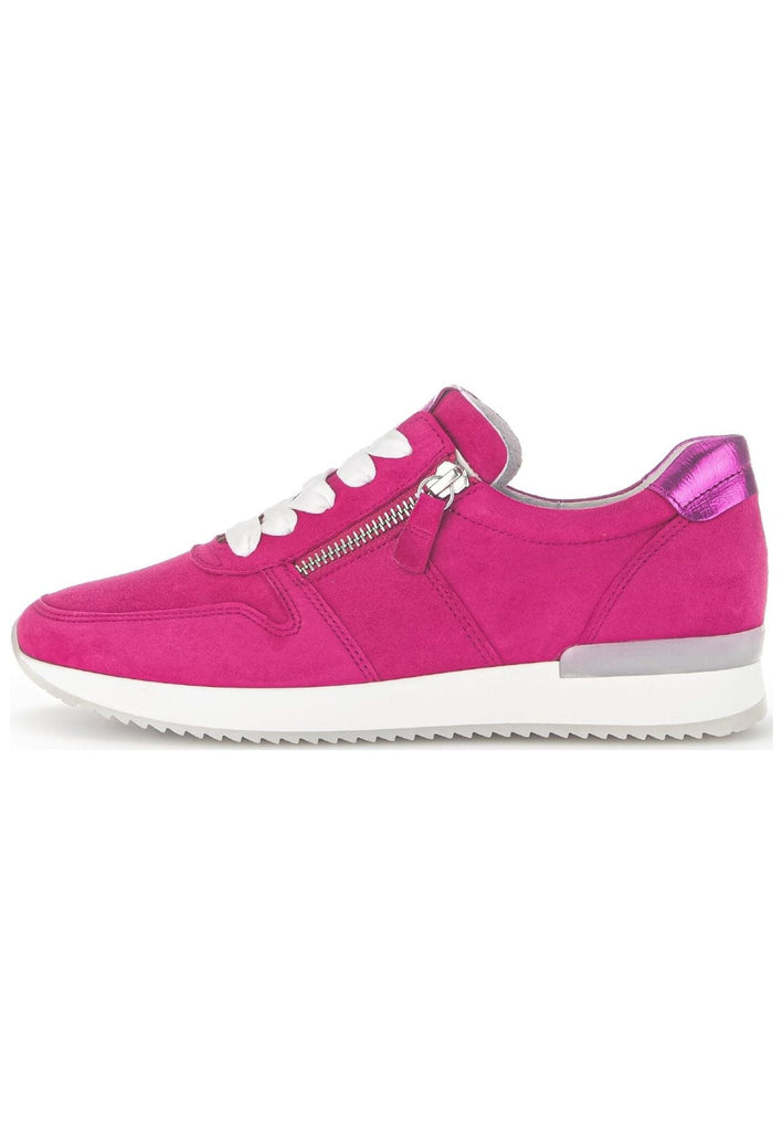 Sneaker Gabor Sneaker Veloursleder/Textil Pink