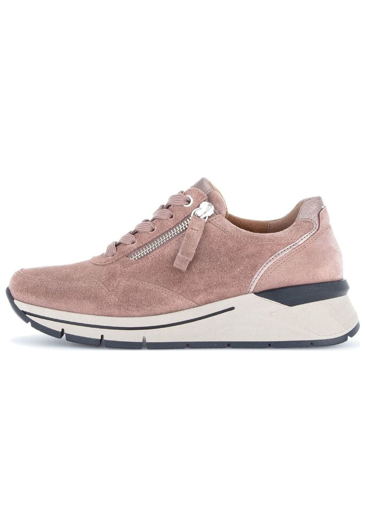 Sneaker Gabor Sneaker Veloursleder/Textil Rose