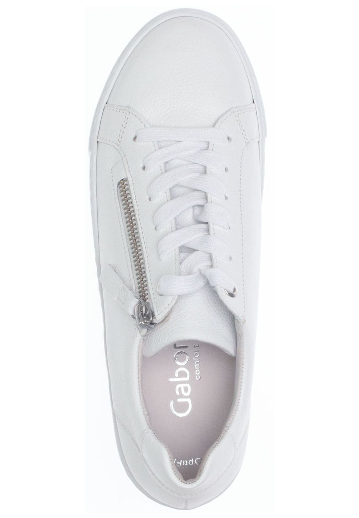 Gabor Sneaker Glattleder Weiß