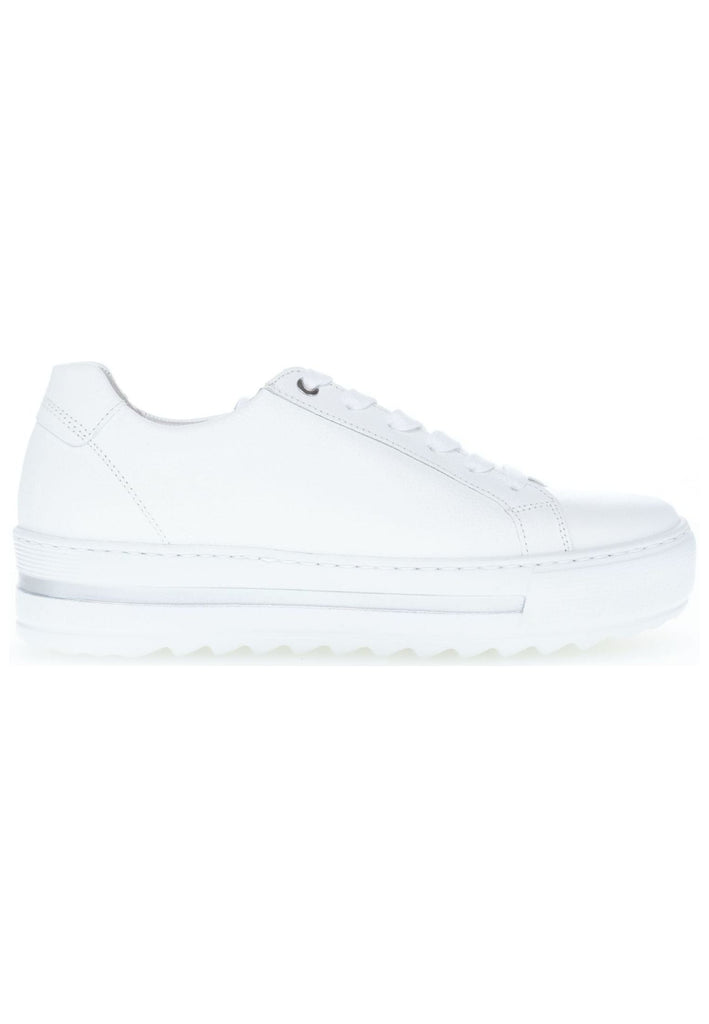Gabor Sneaker Glattleder Weiß