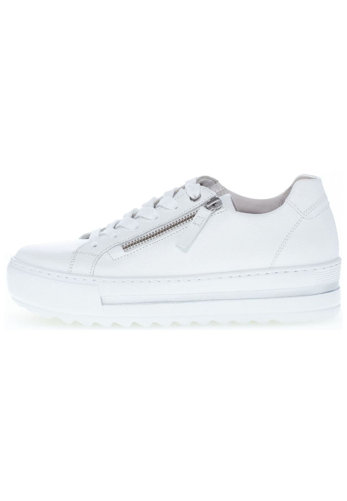 Gabor Sneaker Glattleder Weiß