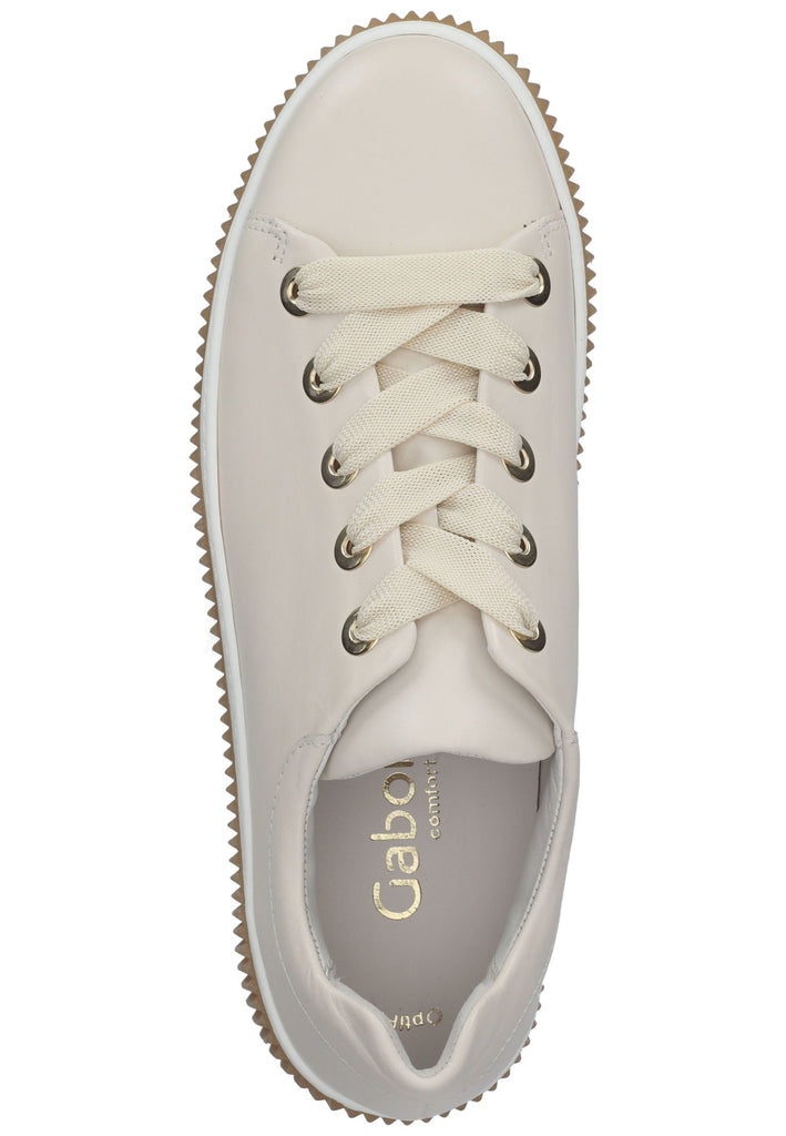 Gabor Sneaker Leder Hellbeige