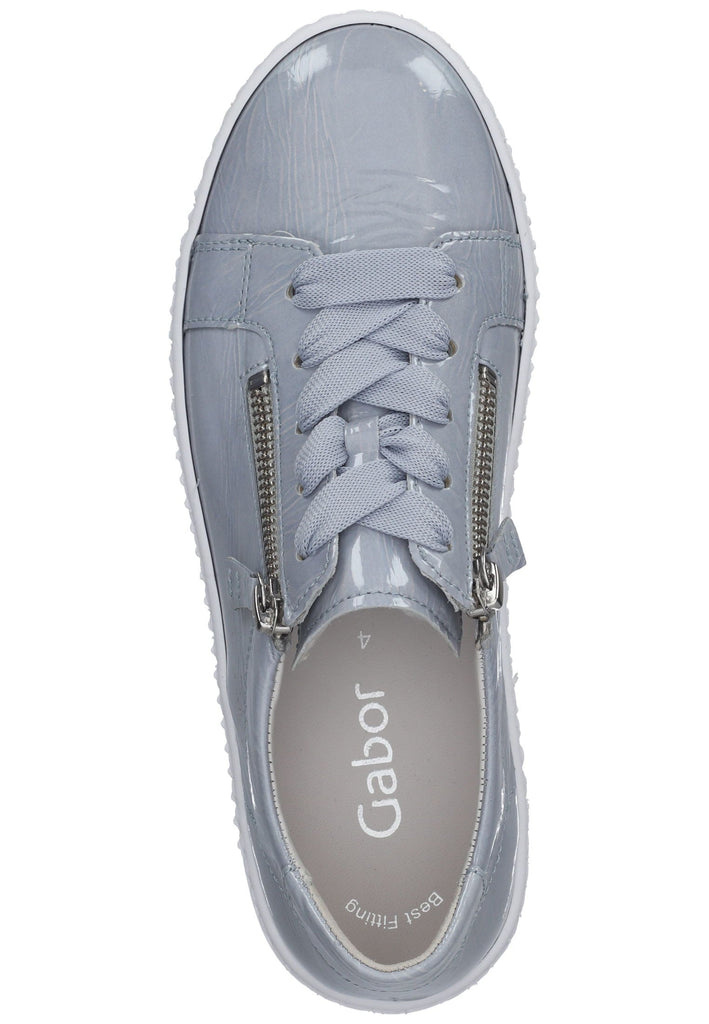 Gabor Sneaker Leder Hellblau