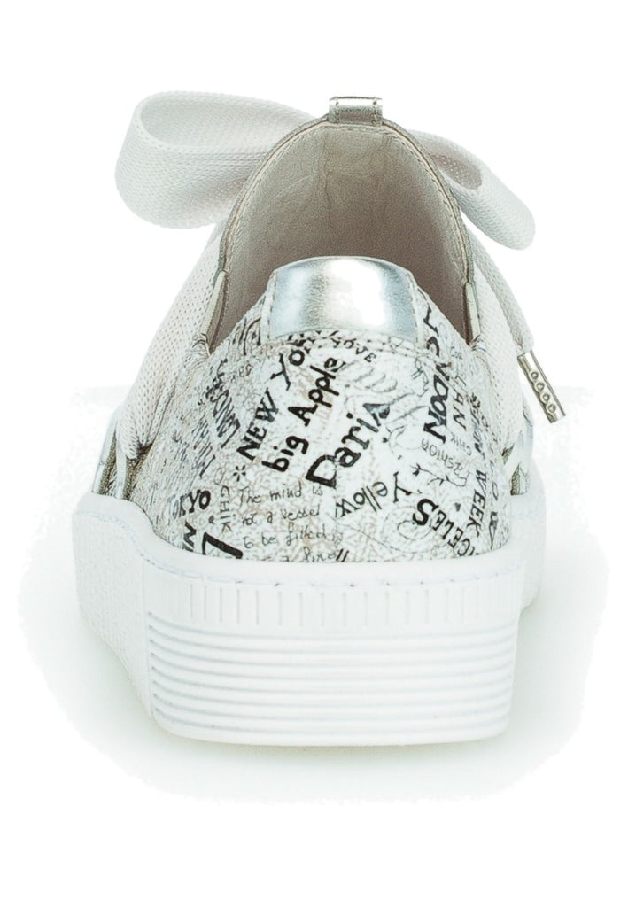 Gabor Sneaker Leder Hellgrau