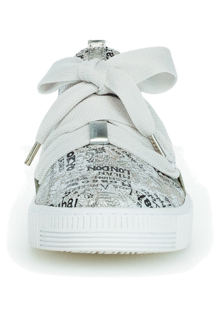 Gabor Sneaker Leder Hellgrau