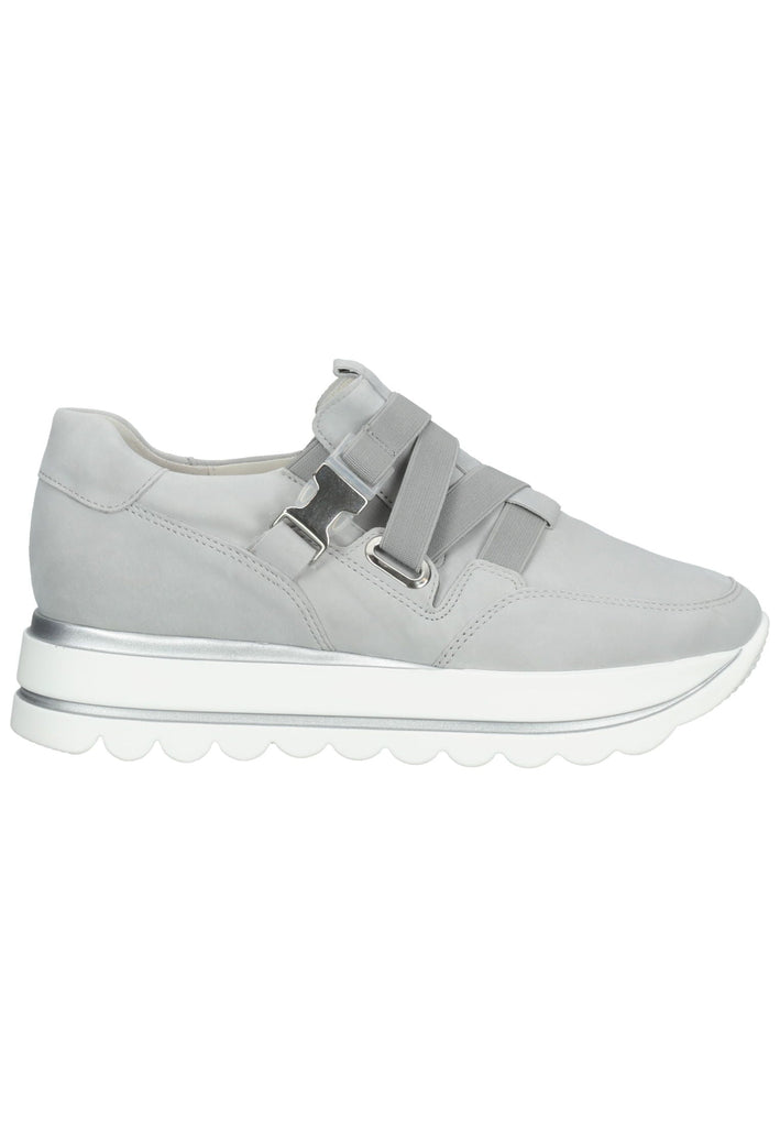 Gabor Sneaker Leder Hellgrau