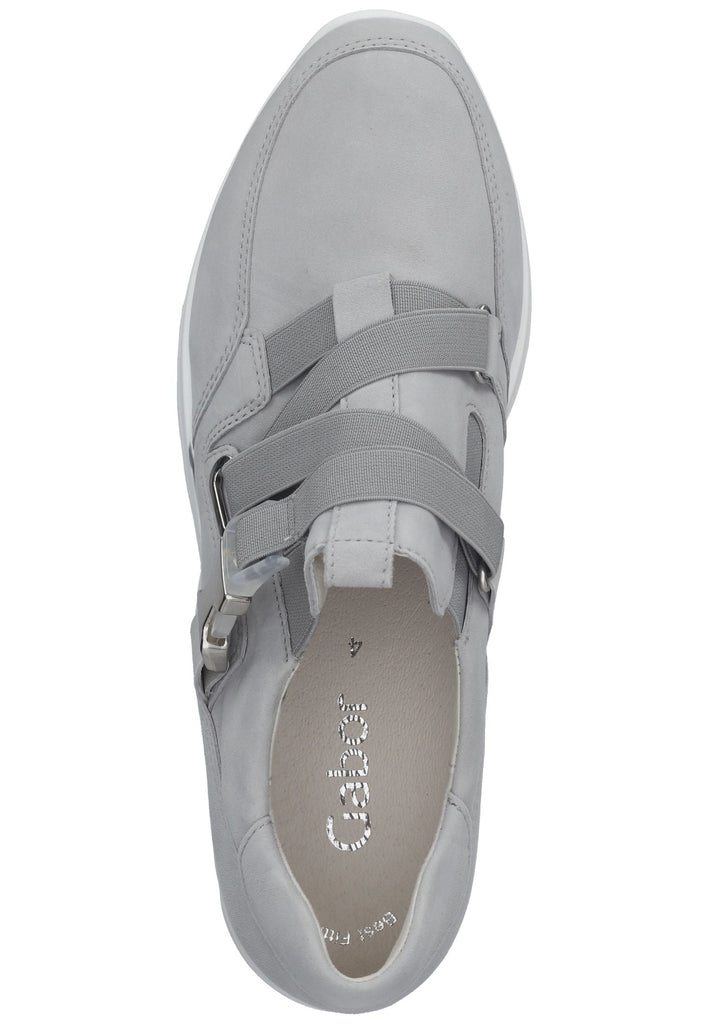 Gabor Sneaker Leder Hellgrau