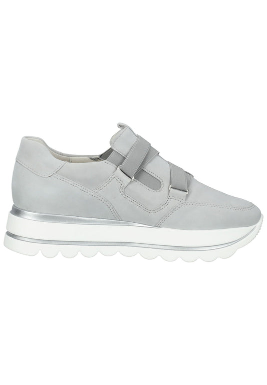 Gabor Sneaker Leder Hellgrau
