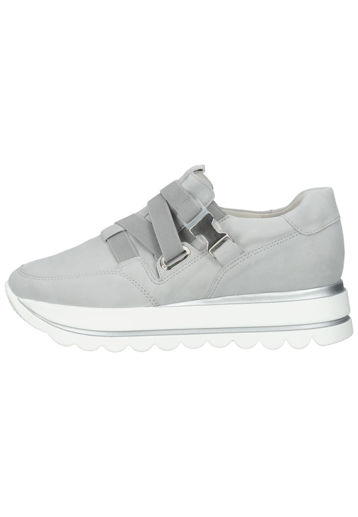 Gabor Sneaker Leder Hellgrau