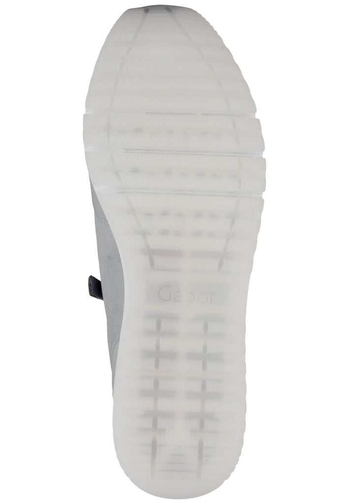 Gabor Sneaker Leder Hellgrau