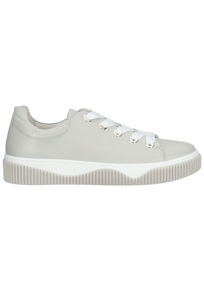 Gabor Sneaker Leder Hellgrau