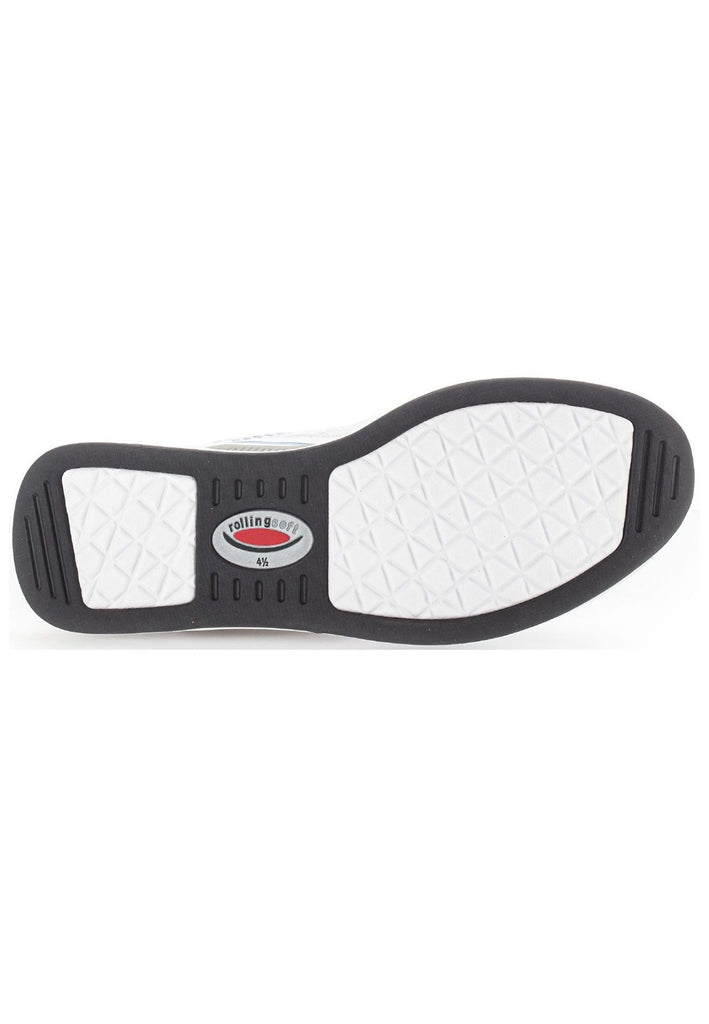 Gabor Sneaker Leder/Mesh Weiß/Blau