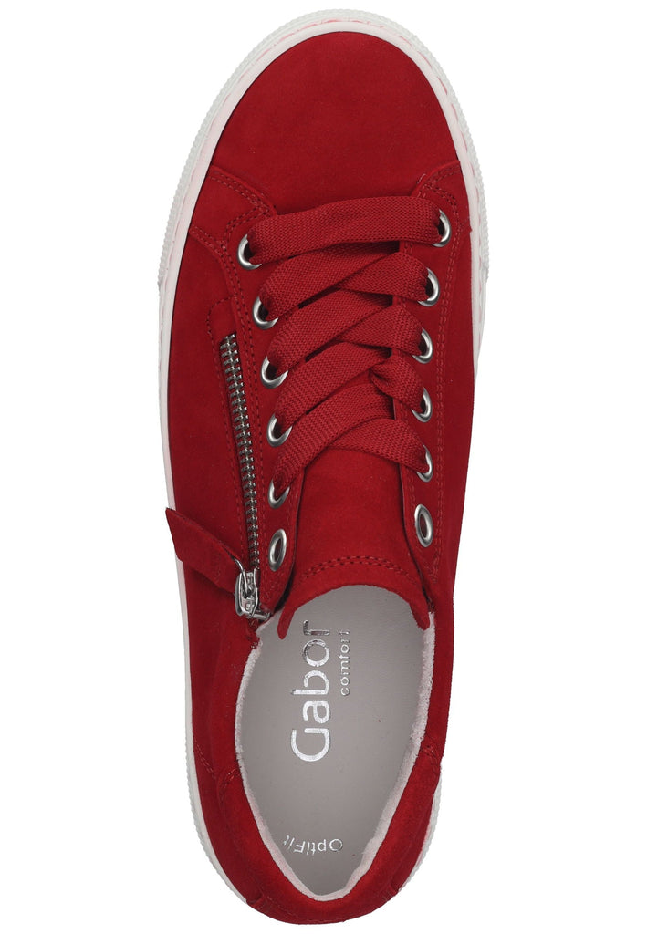 Gabor Sneaker Leder Rot