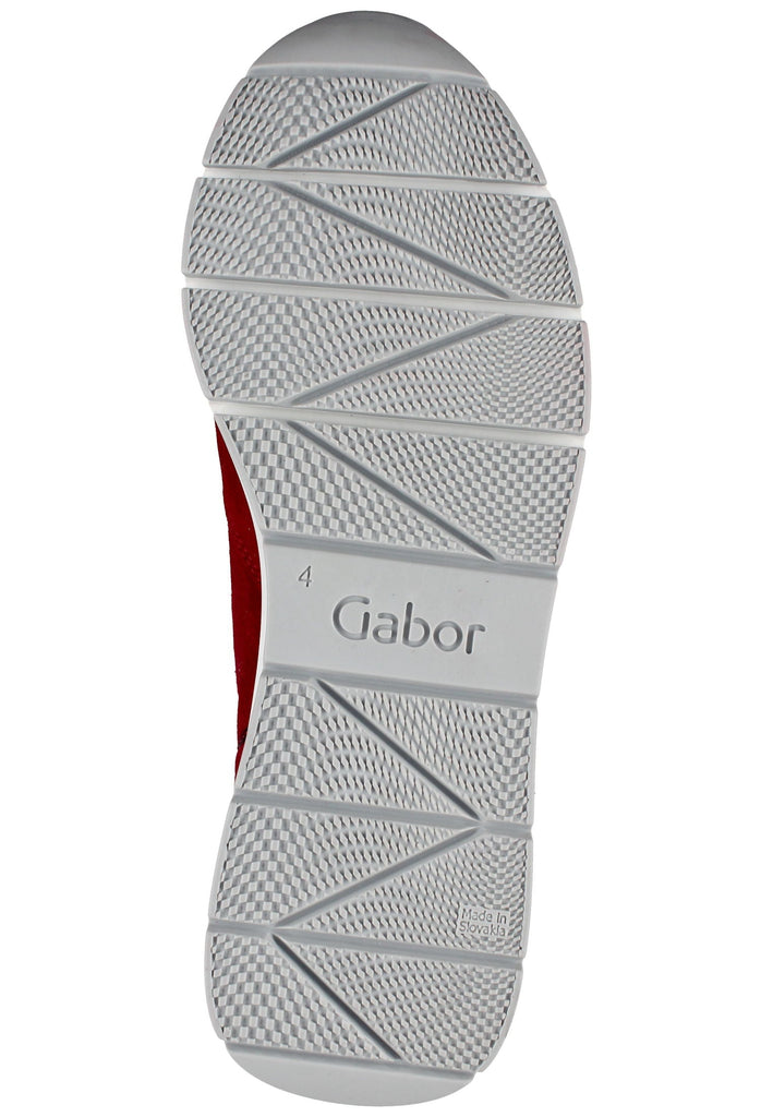 Gabor Sneaker Leder Rot