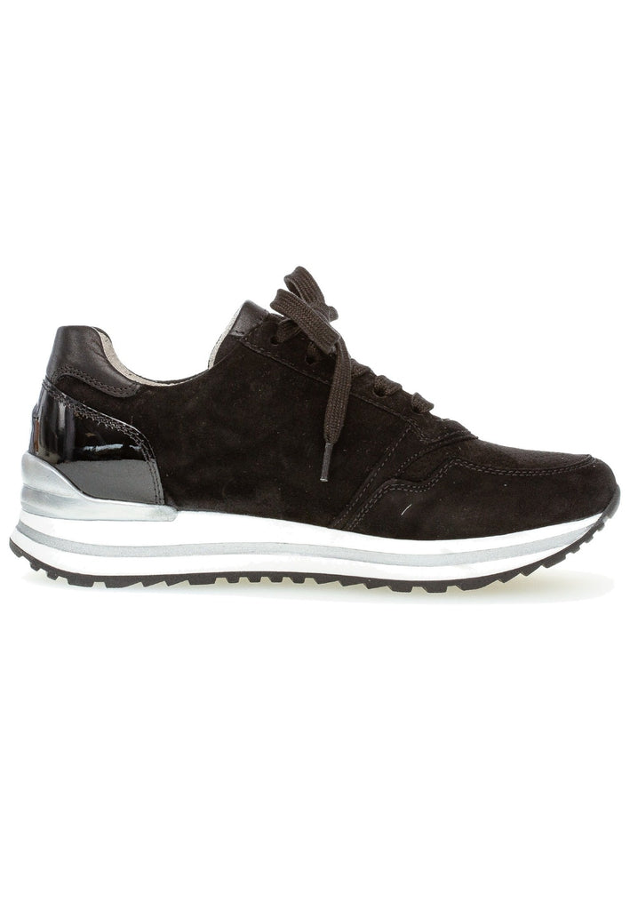 Gabor Sneaker Leder Schwarz