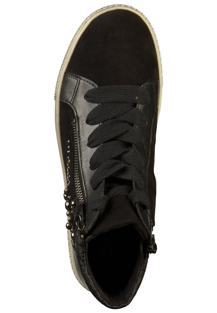 Gabor Sneaker Leder Schwarz