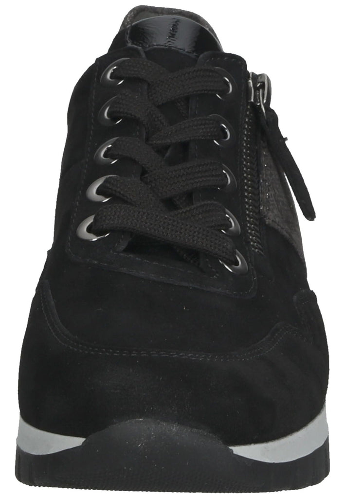 Gabor Sneaker Leder Schwarz/Anthrazit