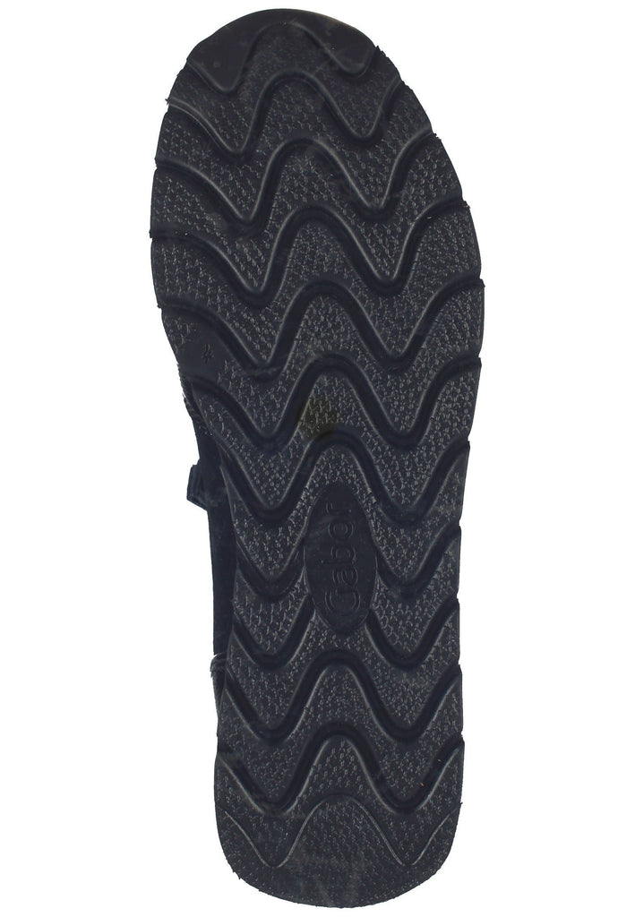 Gabor Sneaker Leder Schwarz Lack