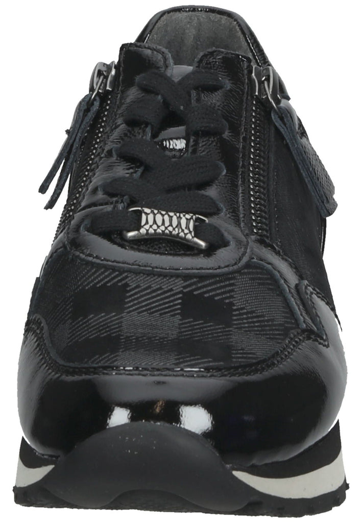 Gabor Sneaker Leder Schwarz Lack
