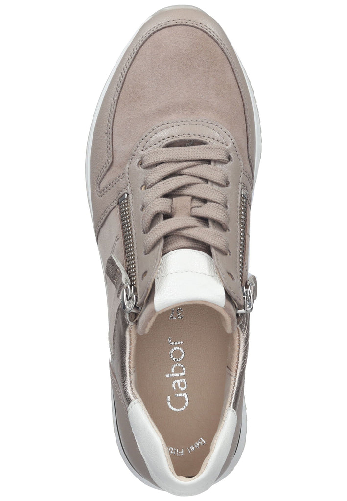 Gabor Sneaker Leder/Textil Nude