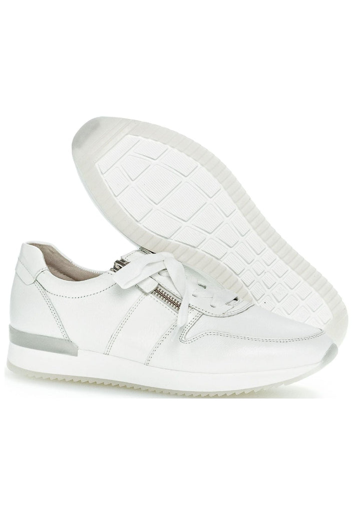 Gabor Sneaker Leder/Textil Weiß
