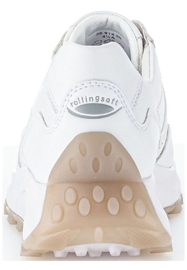 Gabor Sneaker Leder/Textil Weiß