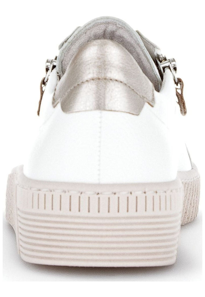 Gabor Sneaker Leder/Textil Weiß/Rosa