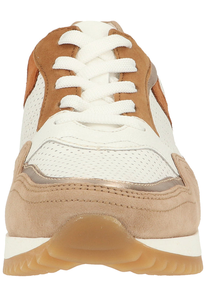 Gabor Sneaker Leder Weiß/Beige