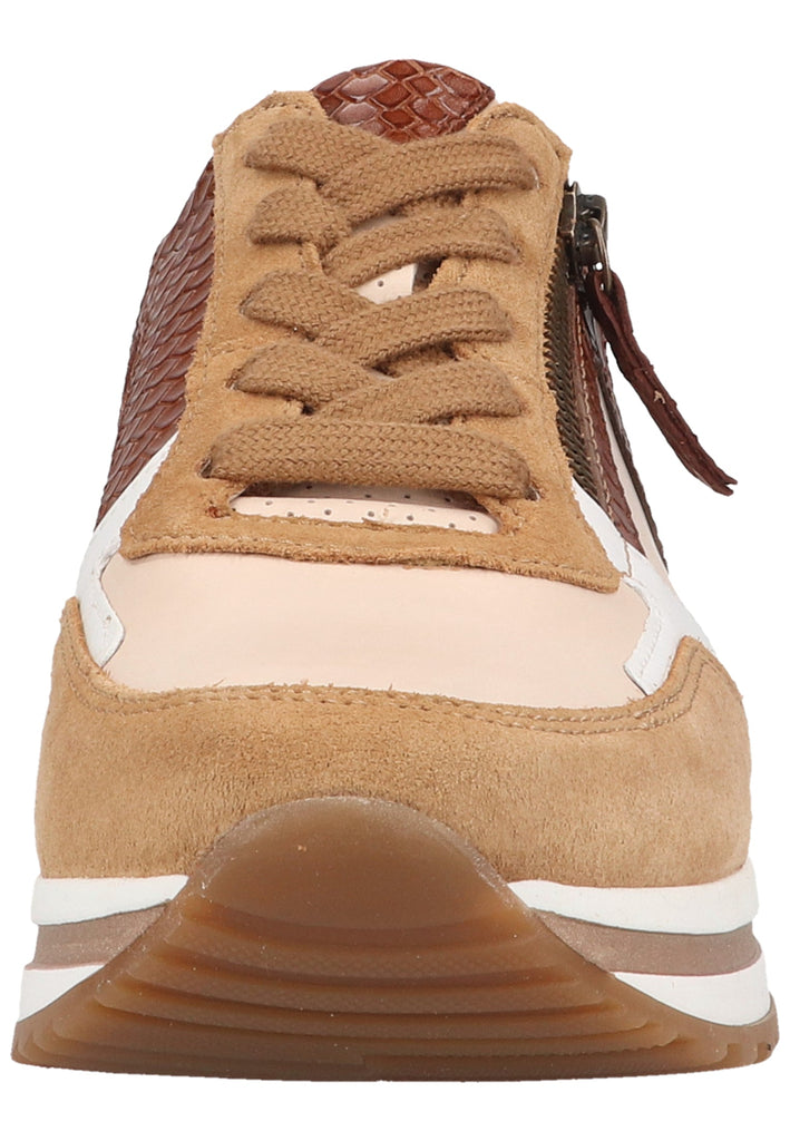 Gabor Sneaker Leder Weiß/Braun